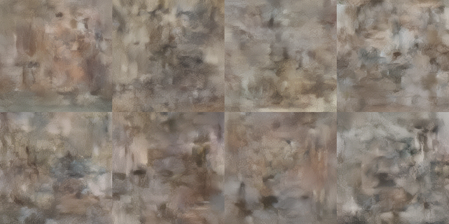 Small filtered Self-Flow-lite sample grid at step 1000.